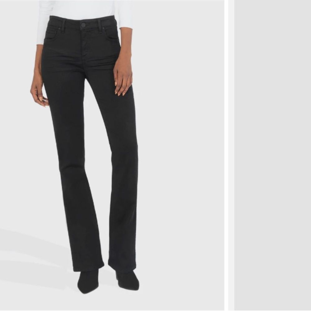 Kut from the Kloth black Natalie bootcut jeans